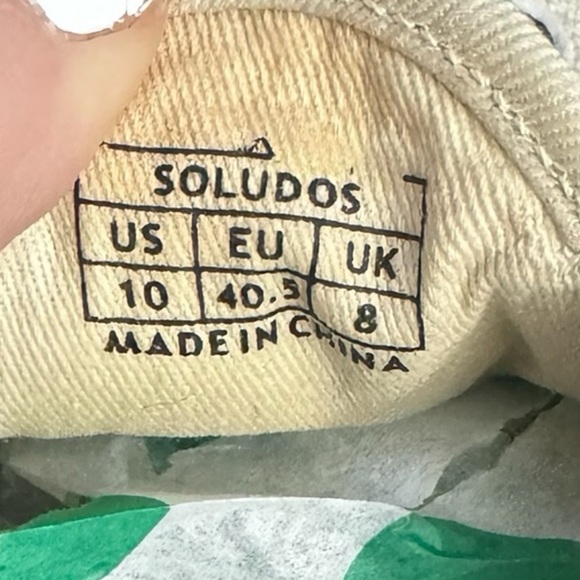 Soludos X Lucy Mail Bull Dog Slip On Sneakers Size 10 - Picture 5 of 5